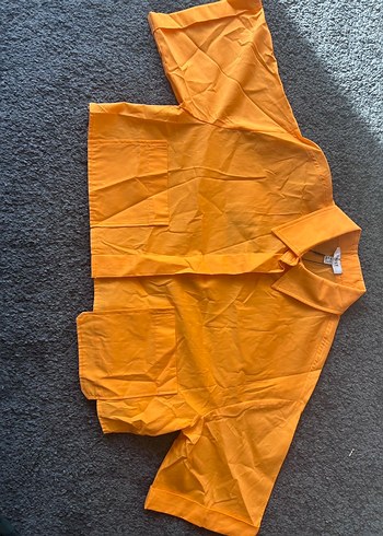 Twist etiketli turuncu Kadın Gömlek - Görsel 2