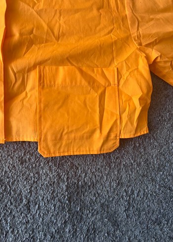 Twist etiketli turuncu Kadın Gömlek - Görsel 3