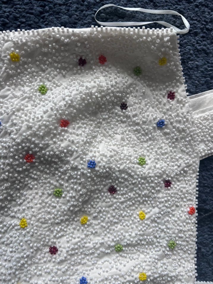 Twist etiketli boncuklu bluz - Görsel 3