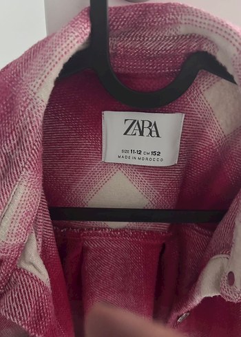 Pembe Bağlama Desenli Salaş Kadın Gömlek - Görsel 3