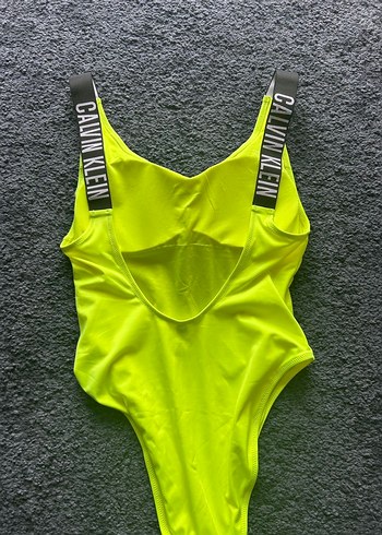 Calvin klein Sarı Strappy Kadın Mayo Velcro Detaylı - Görsel 3