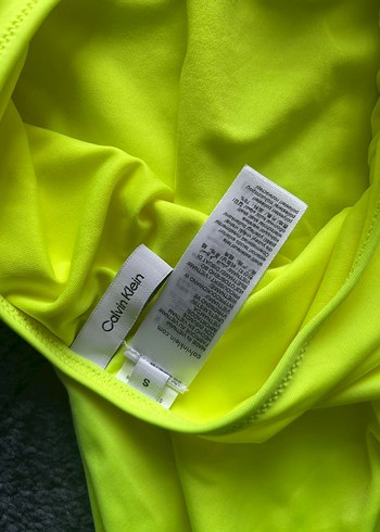 Calvin klein Sarı Strappy Kadın Mayo Velcro Detaylı - Görsel 5