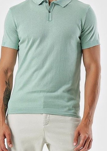 Erkek  Kısa Kollu Polo Tişört - Görsel 2