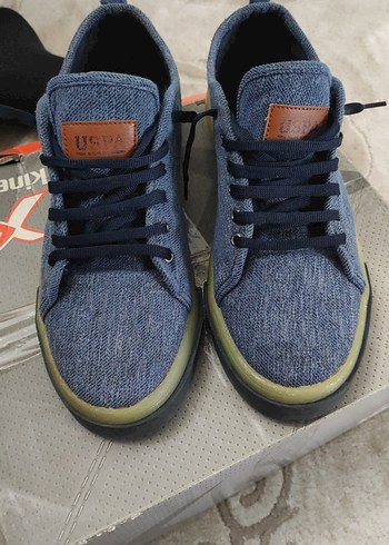 U.S Polo Assn. Uspa Mavi Denim Sneaker