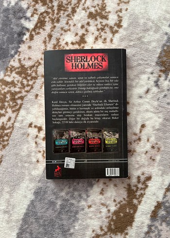 Sherlock Holmes Kızıl Dosya Roman - Görsel 3