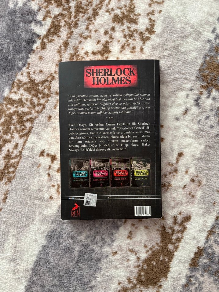 Sherlock Holmes Kızıl Dosya Roman - Görsel 3
