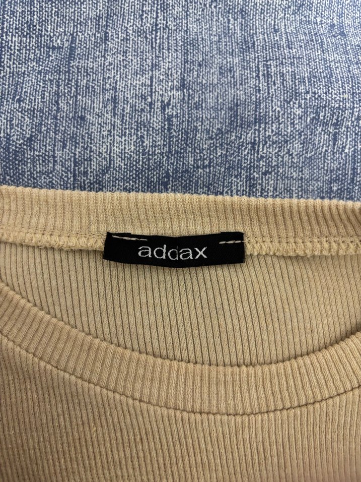 Bej Kadın Basic Bisiklet Yaka Kazak - Görsel 2