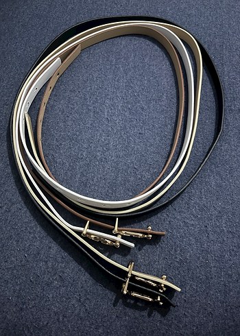 4 adet Kadın Tokalı Kemerler - Paris Tarzı - Görsel 3