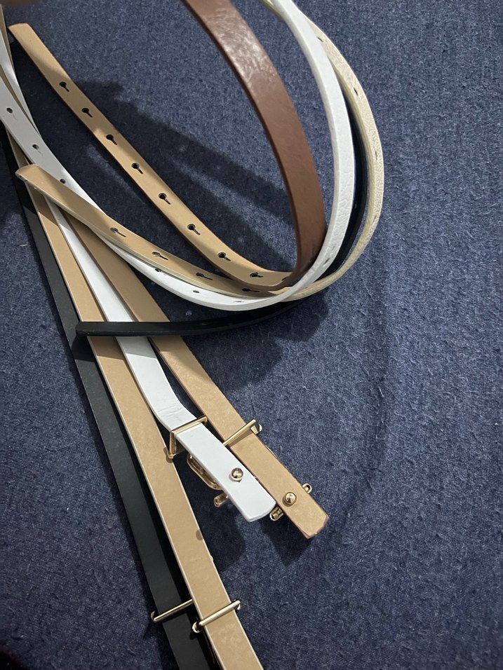 4 adet Kadın Tokalı Kemerler - Paris Tarzı - Görsel 2