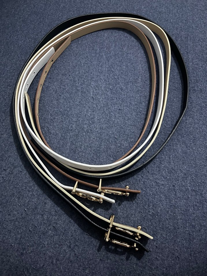 4 adet Kadın Tokalı Kemerler - Paris Tarzı - Görsel 3