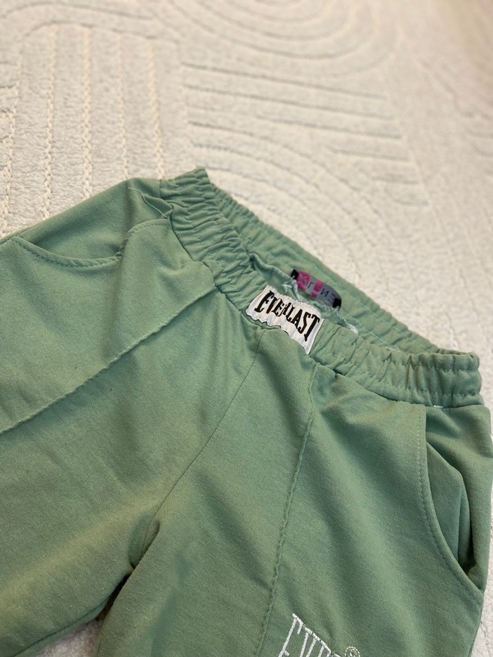 Everlast Yeşil Bel Bantlı Kadın Eşofman - Görsel 4