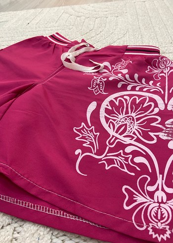 Detaylı Renkli Mini Şort - Görsel 2