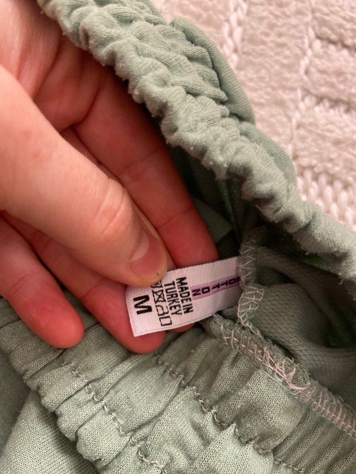 Yeşil Baskılı Kadın Eşofman Altı - Görsel 3