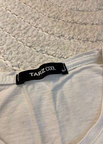 Beyaz Baskılı Erkek Tişörtü - Görsel 3