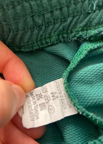 Yeşil Çimalı Kadın Eşofman Altı - Görsel 4