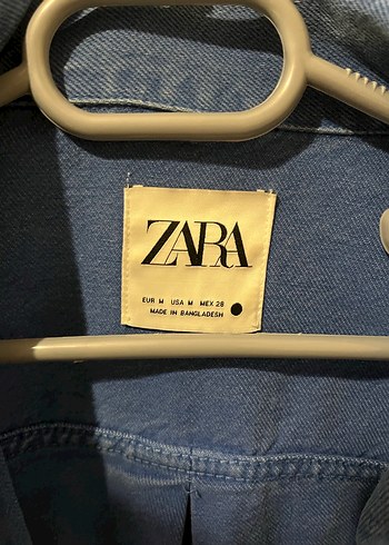 Kadın Mavi Salaş Denim Ceket - Görsel 2