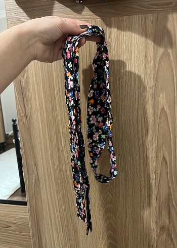 Çiçekli V Yaka Bohem Elbise - Görsel 5