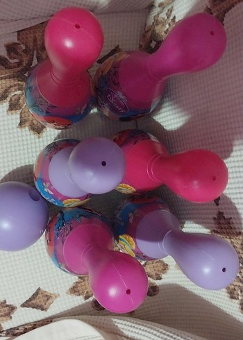Renkli Prenses Temalı Bowling Seti - Görsel 2