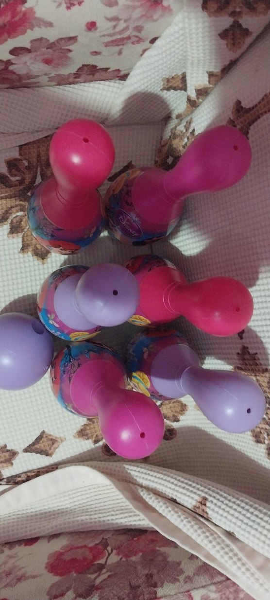 Renkli Prenses Temalı Bowling Seti - Görsel 2