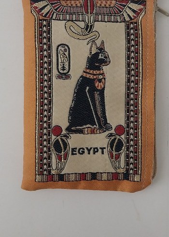 Antik Mısır Kedili cüzdan(Mısır'dan alındı) - Görsel 2