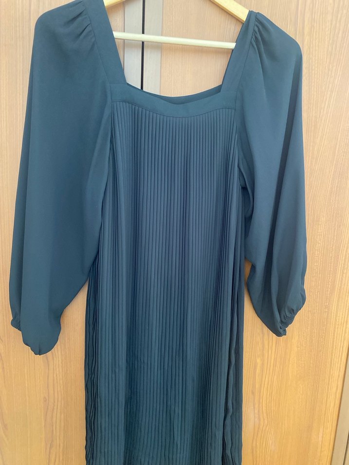 Piliseli Siyah , Uzun Kollu, Bol Kesim - Görsel 4