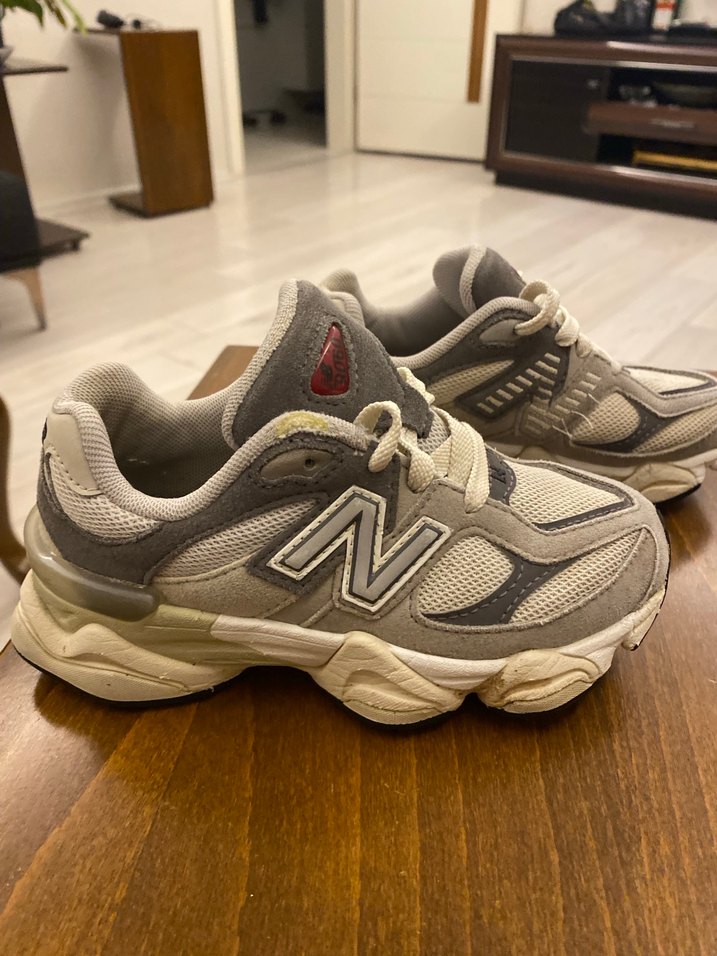 Gri-beyaz Erkek çocuk  Spor Ayakkabı - Görsel 3