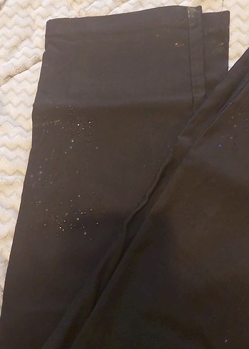 Siyah Düğmeli Hamile Pantolonu - Görsel 4