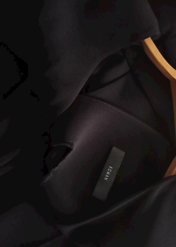 Siyah V Yaka Kadın Uzun Tulum - Görsel 4