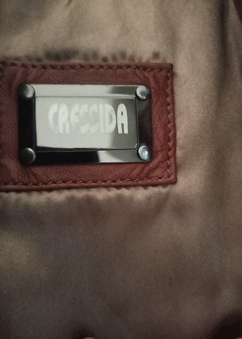 Kahverengi Deri Kadın Biker Ceket - Görsel 5