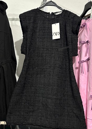 Siyah Uzun Kollu Kadın Triko Elbise - Görsel 3