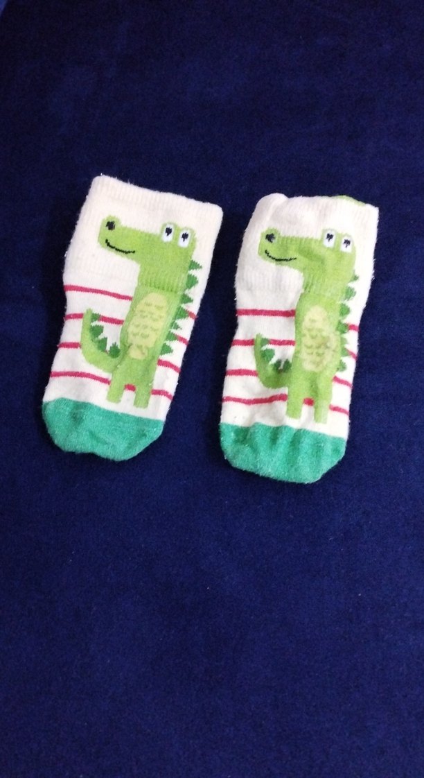 Renkli Nakışlı Erkek Çocuk Çorabı - Görsel 2