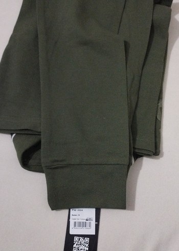 Boyner Fabrika Haki Polo Yaka Uzun Kol %100 PamukS Sıfır Etiket - Görsel 6