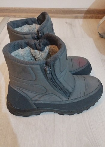 Discovery Kürklü Kışlık Bot  Fermuarlı, Çok Az Kullanılmış - Görsel 2