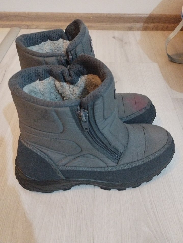 Discovery Kürklü Kışlık Bot  Fermuarlı, Çok Az Kullanılmış - Görsel 2