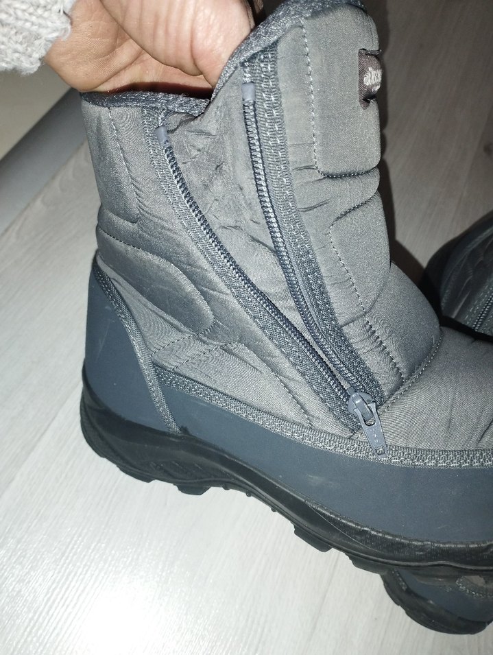 Discovery Kürklü Kışlık Bot  Fermuarlı, Çok Az Kullanılmış - Görsel 5