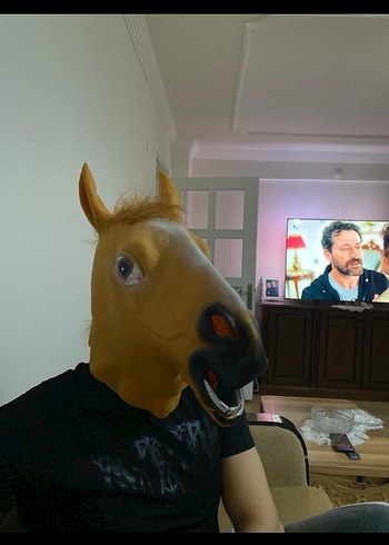 At Kafası Maskesi - Görsel 2