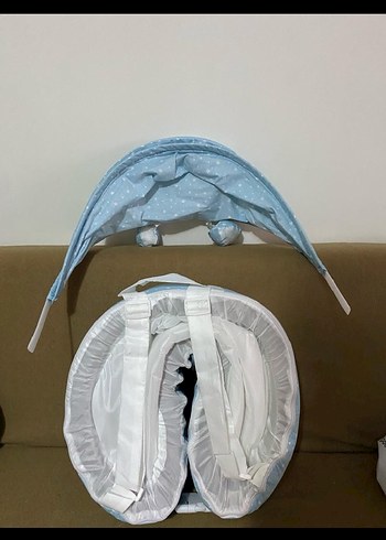 Pastel Mavi Bebek Uyku Sepeti - Görsel 4