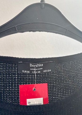 Kemerli Siyah Süet Kadın Triko Elbise - Görsel 2