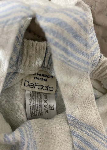 Erkek Çocuk Keten Bohem Askılı Tulum - Görsel 2