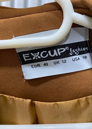 Bej Düğmeli Kadın Blazer Ceket - Görsel 3