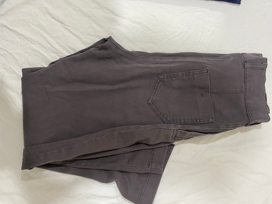 Düğmeli Kahverengi Kadın Kumaş Pantolon - Görsel 2