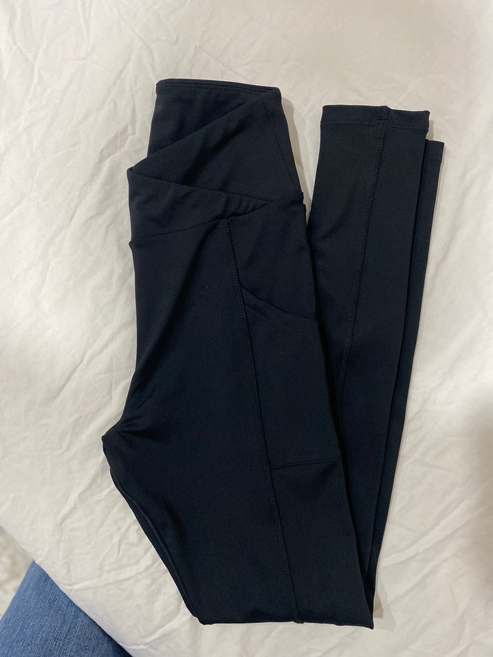 Siyah Kadın Basic Tayt - Görsel 2