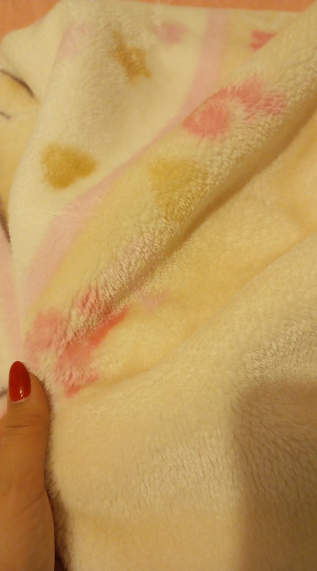 Pembe Baskılı Çocuk Battaniyesi - Görsel 3