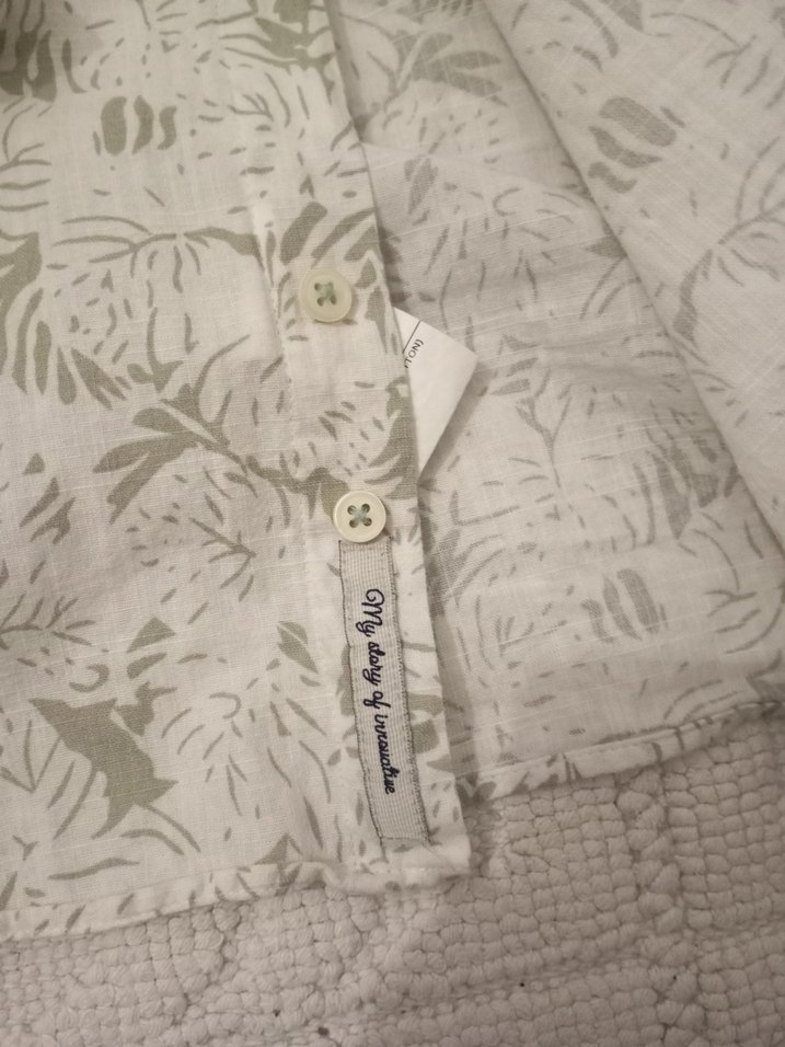 Jakamen Uzun Kollu Bej Baskılı Erkek Gömlek - Görsel 3