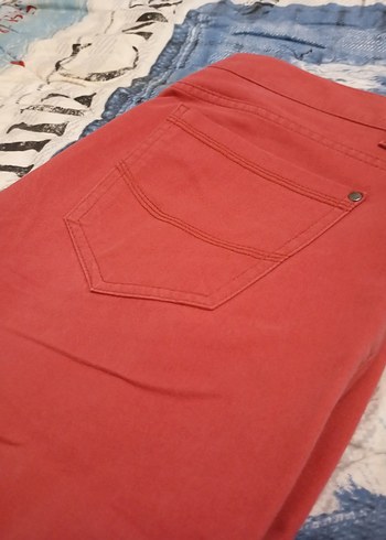 Bordo Erkek Kanvas Pantolon - Görsel 2