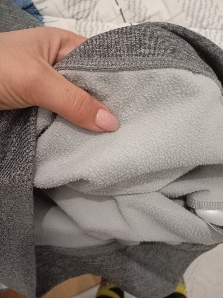 New Era Gri Kapüşonlu Fermuarlı Sweatshirt - Görsel 4