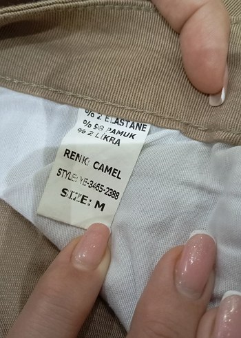 Bej Mini Etek Kadın - Görsel 3