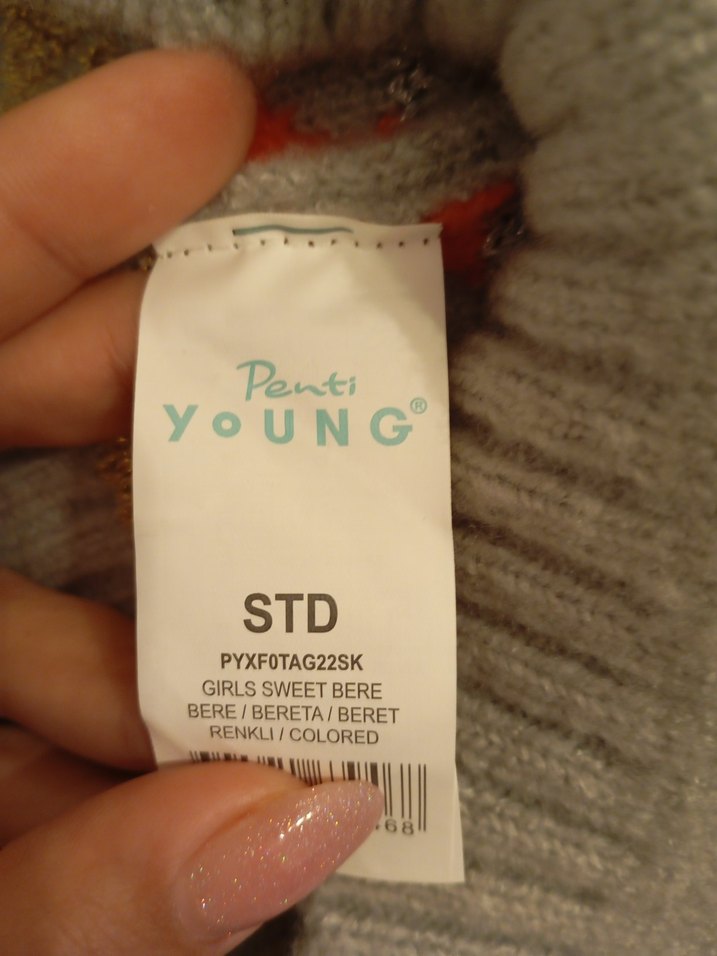 Penti Ponponlu Örgü Çocuk Bere - Görsel 2