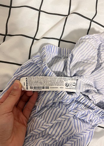 Bershka Çizgili Pantolon - Görsel 4