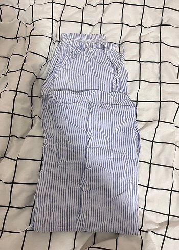 Bershka Çizgili Pantolon - Görsel 5